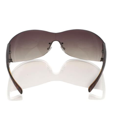 Prada SPR 58 F Oversized Sunglasses .